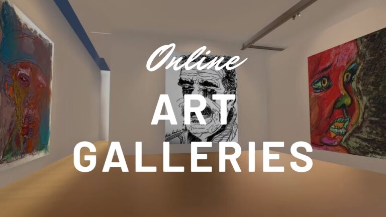 20 Best Online Art Galleries - Masterpieces in Pixels - Artist Relief Tree