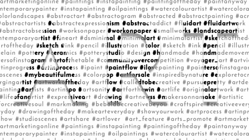 ART hashtags